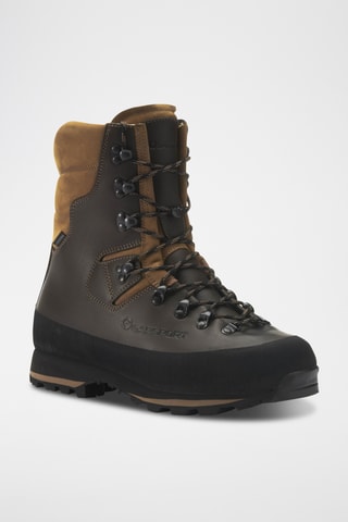 Leren Wandelschoenen Wild Boar - Bruin en Olijfgroen 