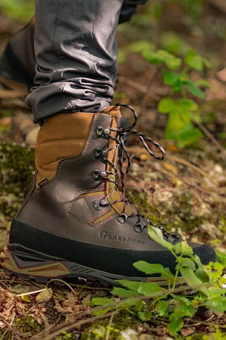 Leren Wandelschoenen Wild Boar - Bruin en Olijfgroen 