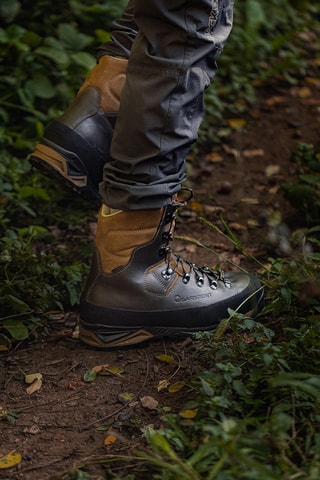 Leren Wandelschoenen Wild Boar - Bruin en Olijfgroen 
