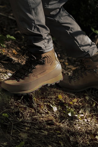 Nubuck Hoge Wandelschoenen Evo - Bruin