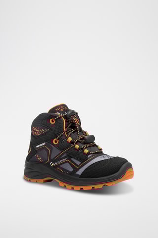 Hoge Trekkingschoenen Iena - Zwart en Oranje