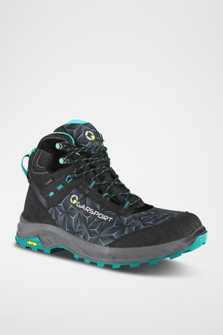 Leren Trekkingschoenen Sparrow - Zwart
