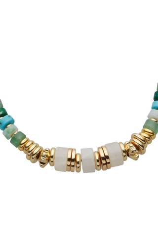 Armband  Doublé Geelgoud en Australische Jade