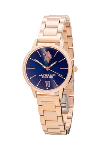 Doublé Roségoud Quartz Horloge