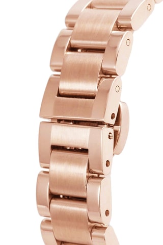 Doublé Roségoud Quartz Horloge