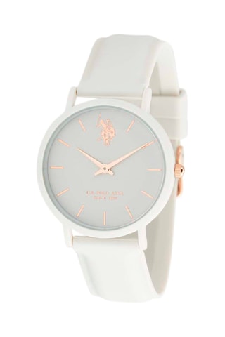 Siliconen Quartz Horloge Ecru