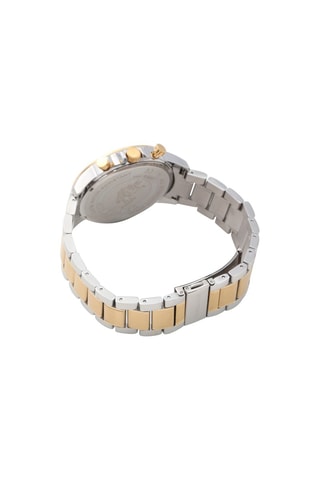 Doublé Geelgoud Quartz Horloge 
Chronograaf
