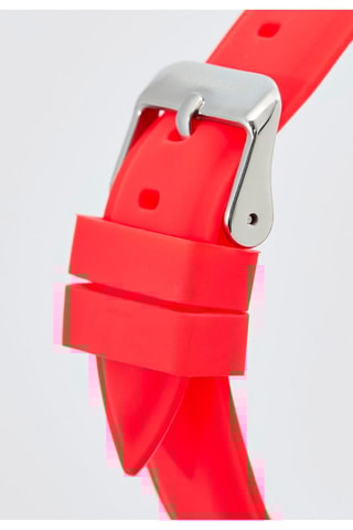 Siliconen Quartz Horloge Rood en marineblauw