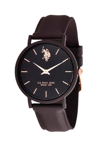 Siliconen Quartz Horloge Zwart