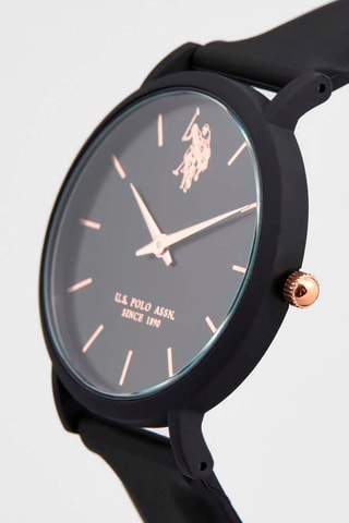 Siliconen Quartz Horloge Zwart