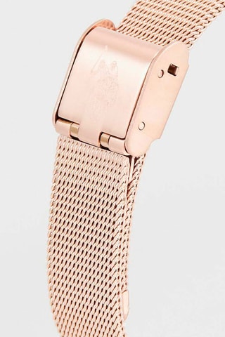 Doublé Roségoud Quartz Horloge