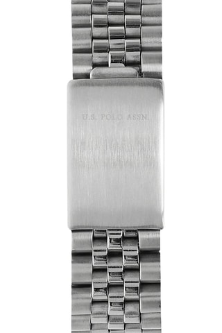 Stalen Quartz Horloge Damian Zilverkleurig