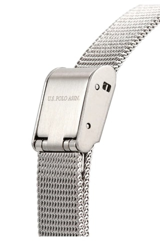 Stalen en Doublé Roségoud Quartz Horloge- Zilverkleurig en Roségoudkleurig