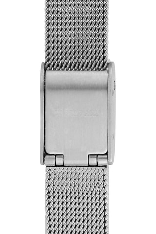Stalen en Doublé Roségoud Quartz Horloge- Zilverkleurig en Roségoudkleurig