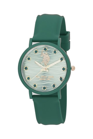 Siliconen Quartz Horloge Donkergroen