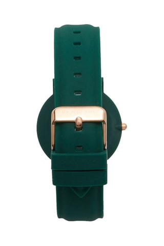 Siliconen Quartz Horloge Donkergroen