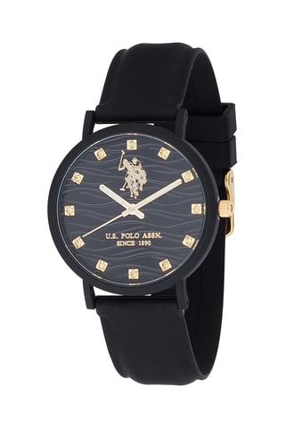 Siliconen Quartz Horloge Zwart