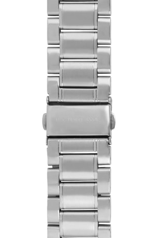 Stalen Quartz Horloge Chronograaf - Zilverkleurig