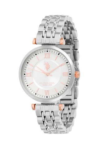 Stalen en Doublé Ion Quartz Horloge