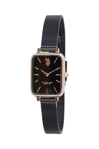 Quartz Horloge van Staal en Doublé Roségoud