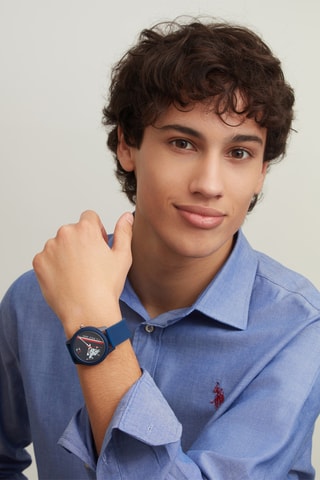 Silicone Quartz Horloge - Blauw