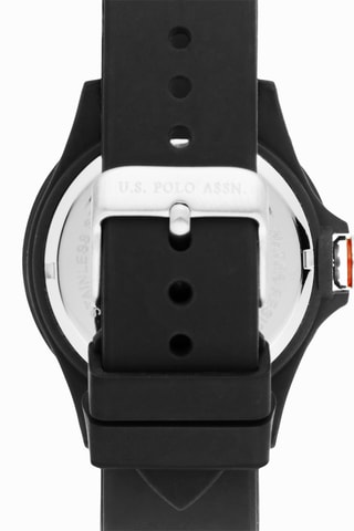 Silicone Quartz Horloge - Zwart