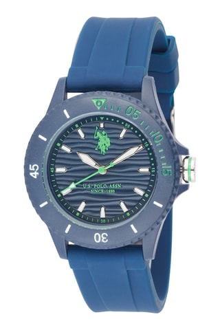 Silicone Quartz Horloge - Blauw