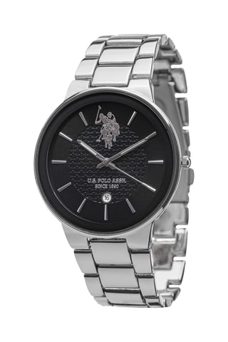 Metalen Quartz Horloge - Zilverkleurig