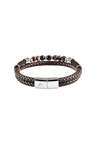 Leren Armband - Tijgeroog