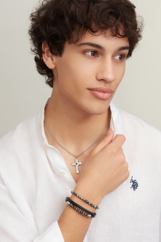 Armband - Hematiet en Jaspis