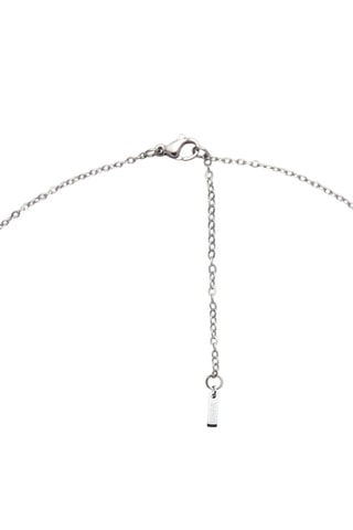 Ketting -  Zilverkleurig, Wit