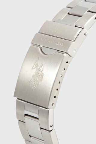 Roestvrijstalen en Verguld Messing Quartz Horloge - Zilverkleurig en Goudkleurig