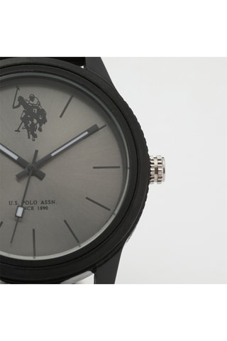 Silicone Quartz Horloge - Zwart