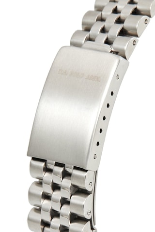 Roestvrijstalen Quartz Horloge - Zilverkleurig en Zwart
