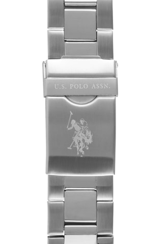 Roestvrijstalen Horloge - Tachymeter - Zilverkleurig en zwart