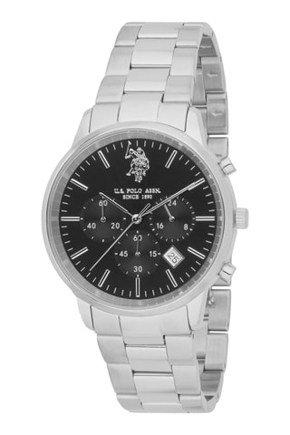 Metalen Horloge - Chronograaf - Zilverkleurig