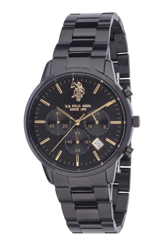 Roestvrijstalen Horloge - Chronograaf - Zwart