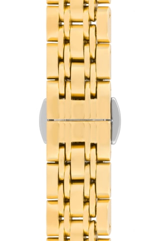 Doublé Geelgoud Quartz Horloge - Goudkleurig