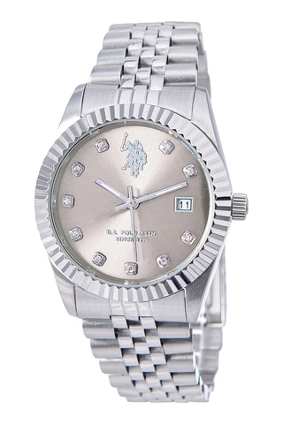 Roestvrijstalen Quartz Horloge - Zilverkleurig