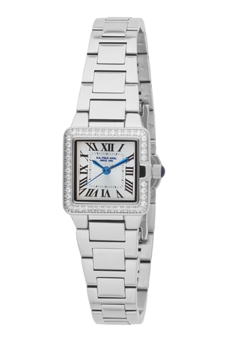Roestvrijstalen Quartz Horloge - Zilverkleurig