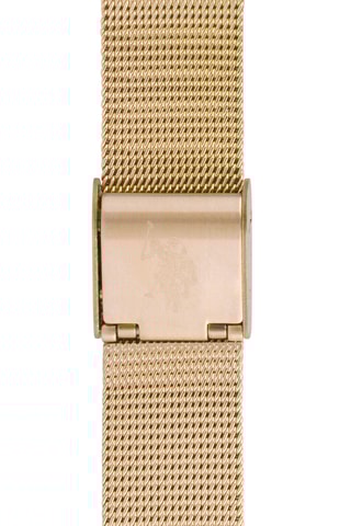 Roestvrijstalen Quartz Horloge - Goudkleurig