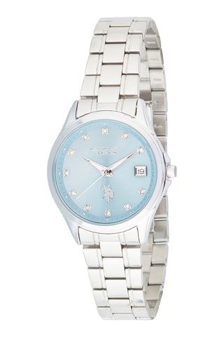 Roestvrijstalen Quartz Horloge - Zilverkleurig