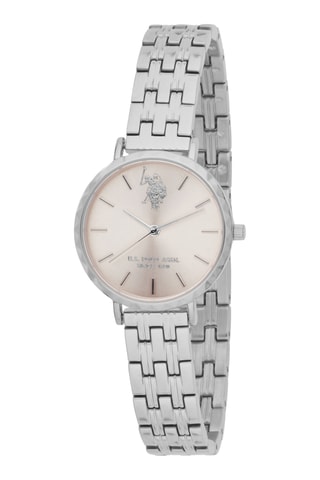 Metalen Quartz Horloge - Zilverkleurig