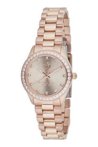 Roséverguld Quartz Horloge - Roségoud