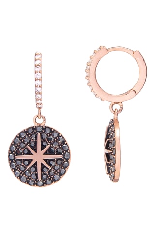 Ketting en Oorbellen - Roséverguld Metaal
