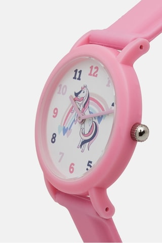 Siliconen Quartz Horloge - Roze