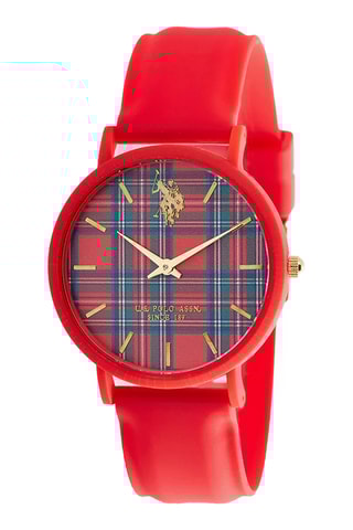 Silicone Quartz Horloge - Rood