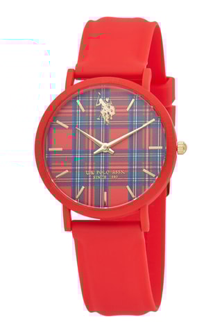 Silicone Quartz Horloge - Rood