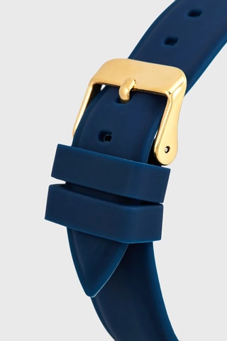 Silicone Quartz Horloge - Blauw