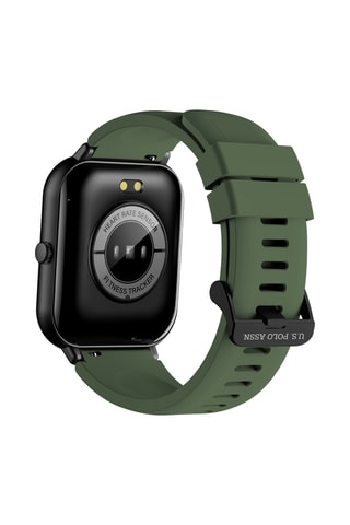 Silicone Horloge - Groen en Zwart